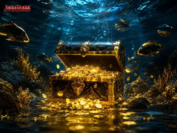 Aksi penembakan meriam saat memainkan Cannon Fishing